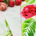 Wholesale Digital Printing Summer Fruit Designs 32s Knit Cotton Spandex Lycra Fabric